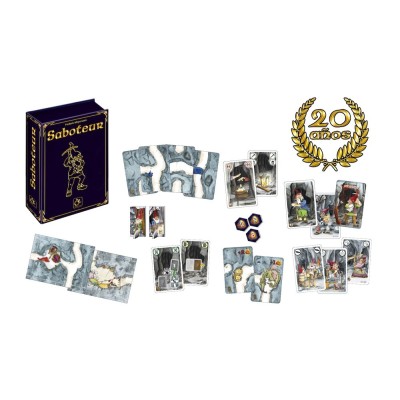 Juego SABOTEUR 20 ANIVERSARIO