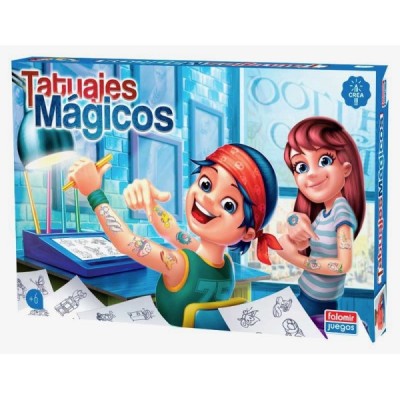FALOMIR, TATUAJES MÁGICOS, AZUL