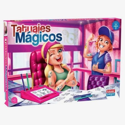 FALOMIR, TATUAJES MÁGICOS, ROSA