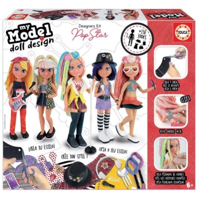 KIT DISEÑADORA MUÑECA POP STAR