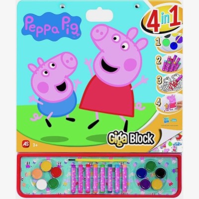 GIGA BLOCK PEPPA PIG 4 EN 1
