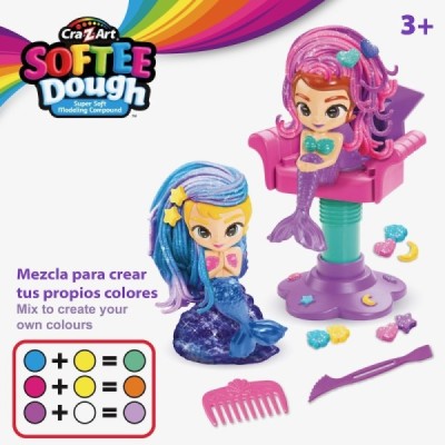 SET PLASTILINA SIRENAS SOFTEE DOUGH