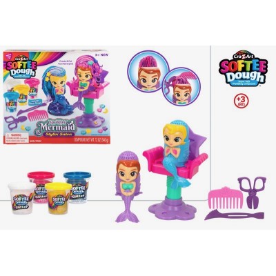 SET PLASTILINA SIRENAS SOFTEE DOUGH