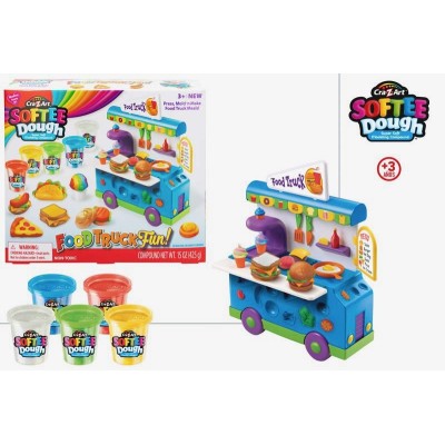 SOFTEE DOUGH-SET PLASTILINA FOOD TRUCK