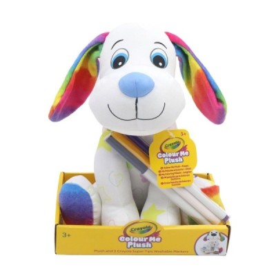 Colorea tu Peluche Cachorrito con 3 rotuladores