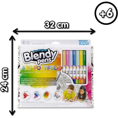 Blendy Pens - Kit Creativo Art Portfolio