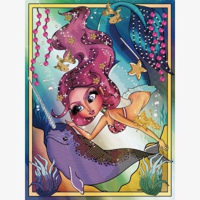 Pintura Con Diamantes DOTZ NARWHAL