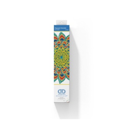 Pintura Con Diamantes PEACOCK MANDALA