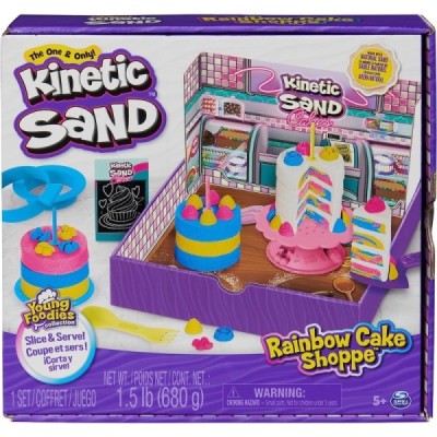 Kinetic Sand Rainbow Cake Playset