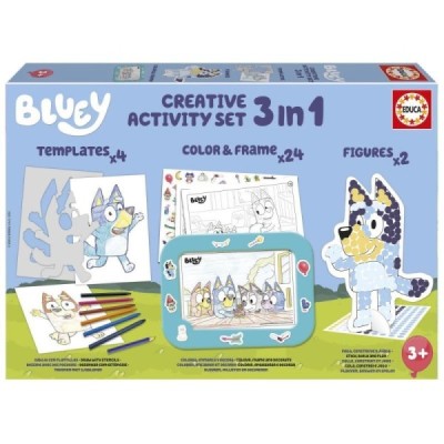 SET CREATIVO ACTIVIDADES 3 EN 1 BLUEY