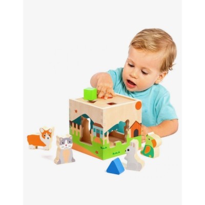 CUBO MADERA CON ENCAJABLES MOLTO