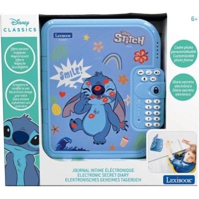 DIARIO SECRETO DE STITCH CON CÓDIGO
