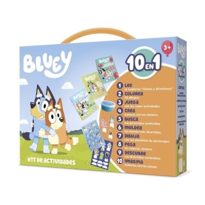 KIT DE ACTIVIDADES 10 EN 1 BLUEY