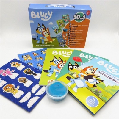 KIT DE ACTIVIDADES 10 EN 1 BLUEY