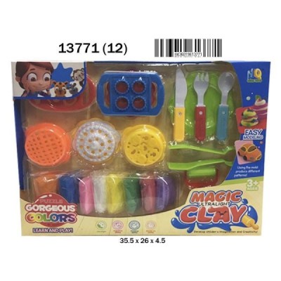 PLASTILINA CON ACCESORIOS COCINA