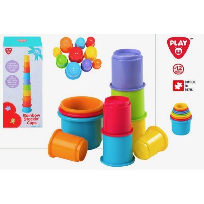 SET 10 BOTES ENCAJABLES +12M (PLAYGO)