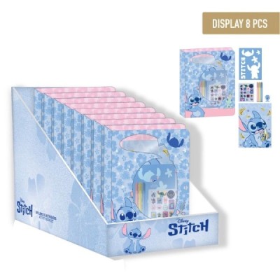 SET CUADERNO Y ACCESORIOS Stitch