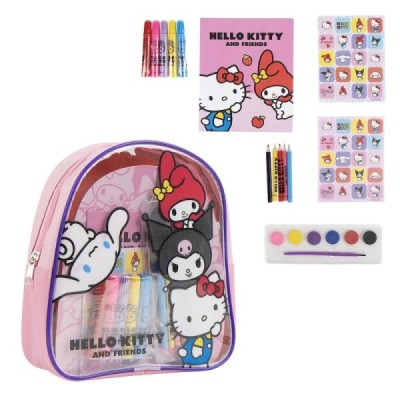 COLOREABLE MOCHILA Hello Kitty