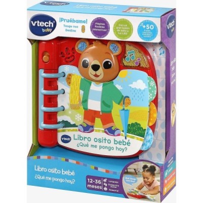Libro osito bebé ¿Qué me pongo hoy? VTECH