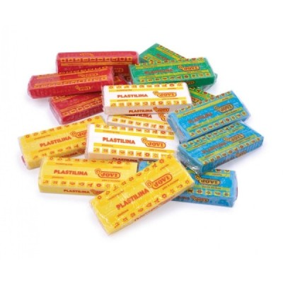 PACK 15 TACO PLASTILINA MEDIANA COLORES BÁSICOS