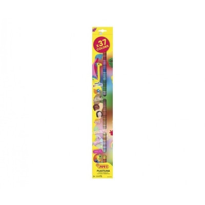 PLASTILINA Estuche 37 barras 15 g colores surtidos
