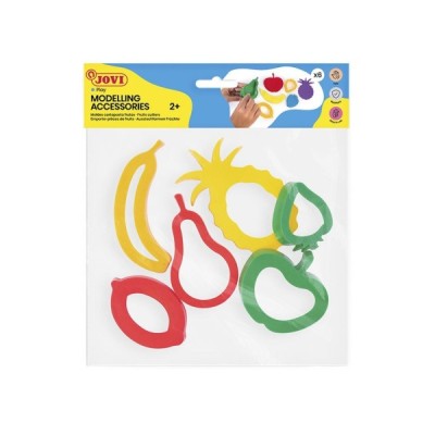 JOVI Bolsa 6 moldes de corte frutas