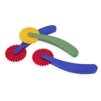 Bolsa con 3 ruedas cortadoras