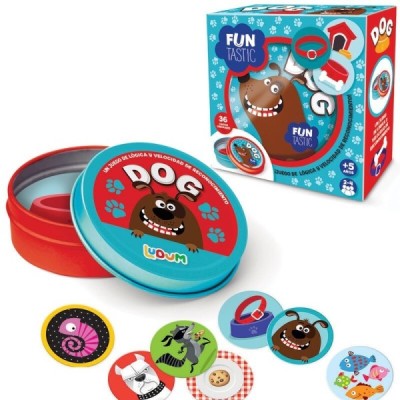 CARTAS REDONDAS FUNTASTIC - DOG con caja