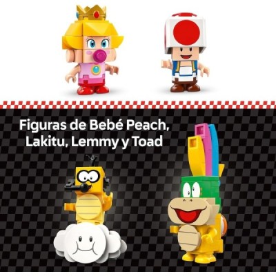 Lego 72036, Super Mario Mario Kart™: Set Bebé Peac