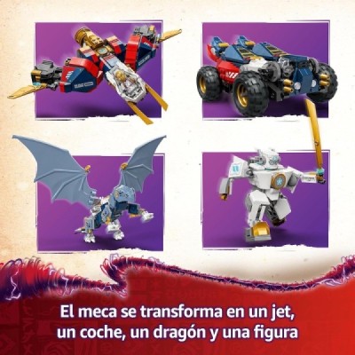 Lego 71834, Ninjago Meca Ultra Combo de Zane