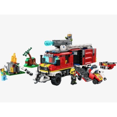 Lego 60374, City Fire Unidad Móvil de Control de I