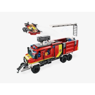 Lego 60374, City Fire Unidad Móvil de Control de I