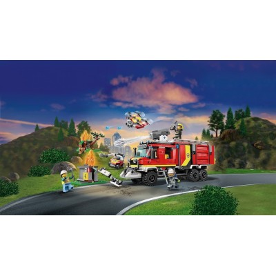 Lego 60374, City Fire Unidad Móvil de Control de I