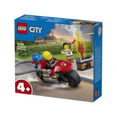 Lego 60410, City Moto de Rescate de Bomberos