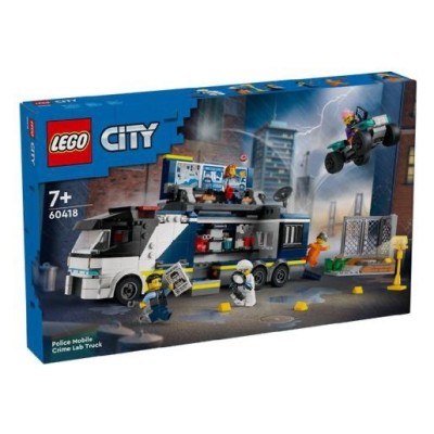 Lego 60418, City Laboratorio de Criminología Móvil