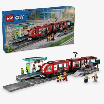 Lego 60423, City Tranvía y Estación del Centro