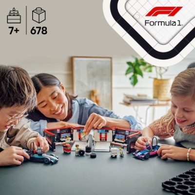 Lego 60444, City Formula 1 Garaje de F1® con Coche