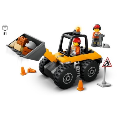 Lego 60450, City Cargadora con Ruedas Amarilla