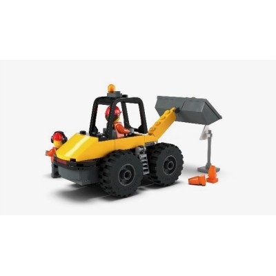 Lego 60450, City Cargadora con Ruedas Amarilla