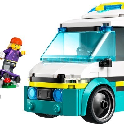 Lego 60451, City Ambulancia de Emergencias