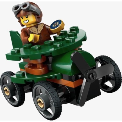 Lego 60459, City Pack de Coches de Carreras: Avión