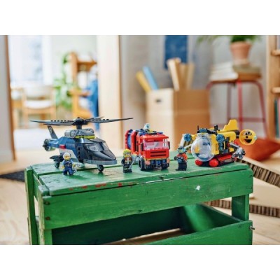 Lego 60462, City Remix: Helicóptero, Camión de Bom