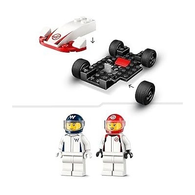 Lego 60464, City Coches de F1® Williams Racing y H