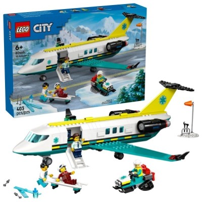 Lego 60465, City Ambulancia Aérea de Emergencia