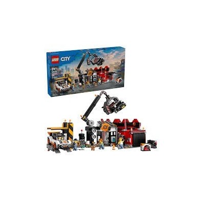 Lego 60472, City Desguace con Coches