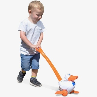 Juguete de Empuje WADDLES, ¡ EL PATO QUE ANDA!