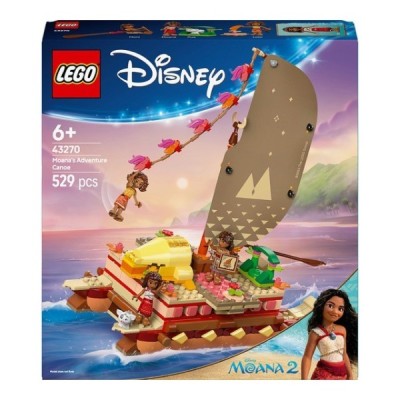 Lego 43270, Disney Princess Canoa Aventuras Vaiana