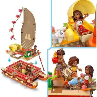 Lego 43270, Disney Princess Canoa Aventuras Vaiana