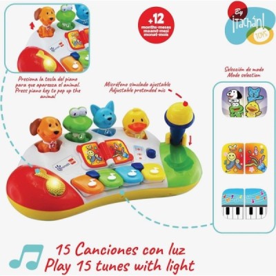 MI PRIMER PIANO CON ANIMALES POP UP TACHAN