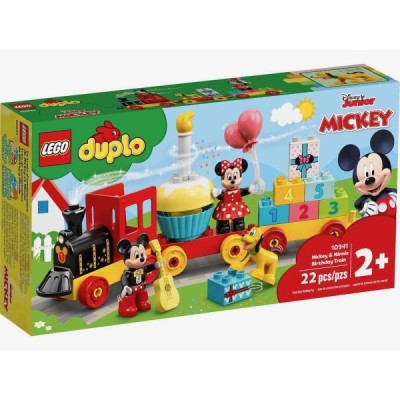 Lego 10941, DUPLO Disney Tren de Cumpleaños de Mic
